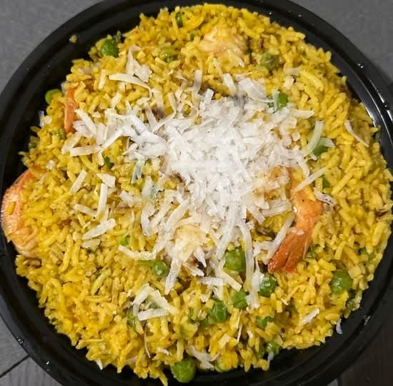 Shrimp Biryani.