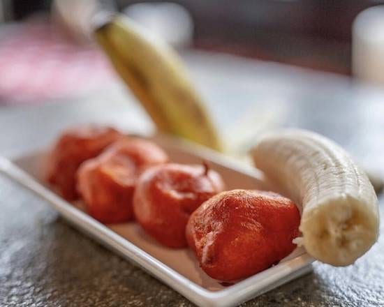 Banana Pakora.