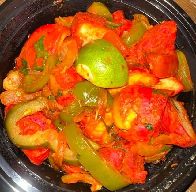 Chicken Jalfrazie.