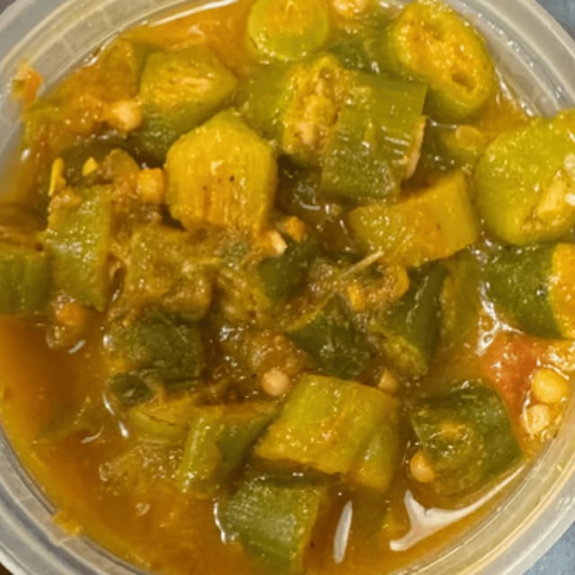 Okra Bhuna.