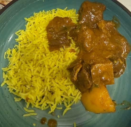 Goat Curry on the Bone.