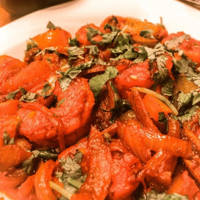 Shrimp Tandoori.