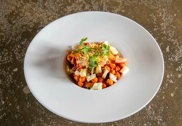 Samosa Chaat.