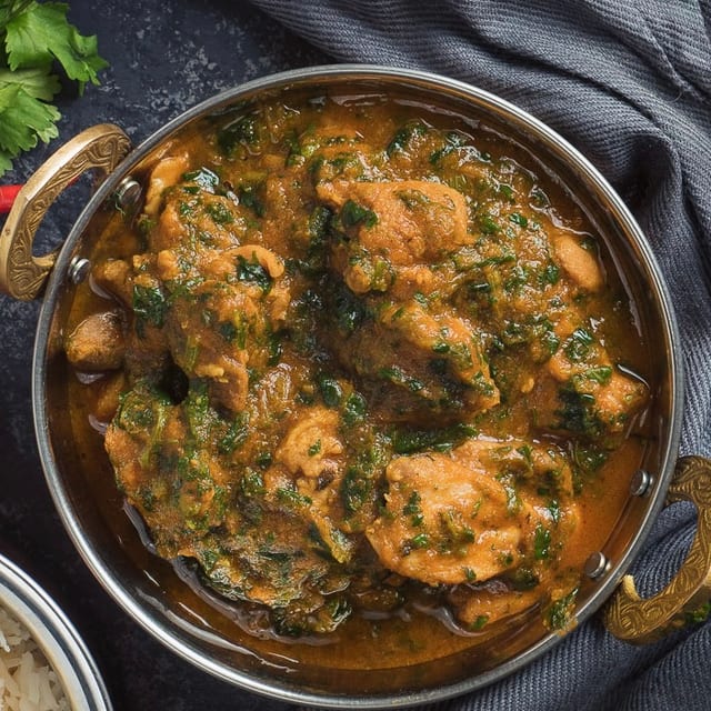 Chicken Saag.