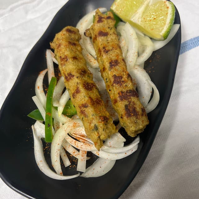 Seekh Kebab.